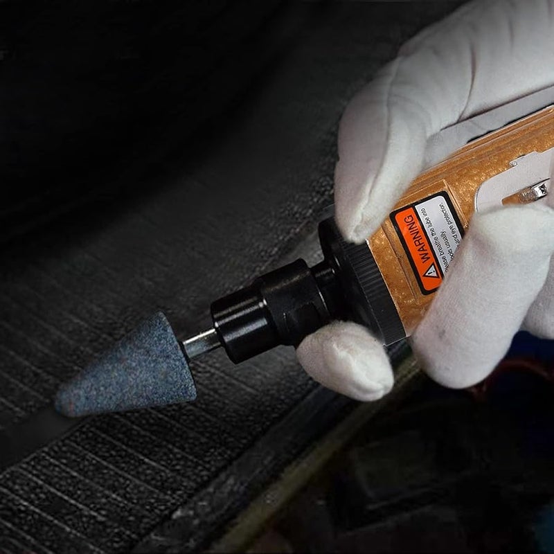 KP 621 Air Die Grinder Kit US Style 22000rpm High Speed with 10 Grinding Heads for Metal Stone PCB - Image 5